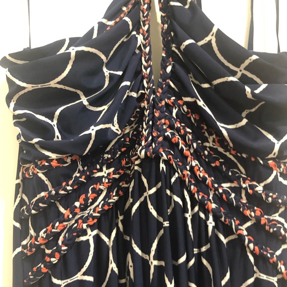 Navy blue maxi dress - Picture 4 of 4